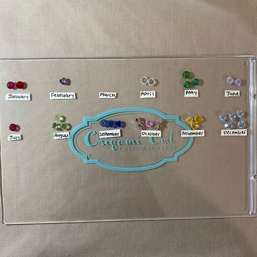 Origami Owl Birthstones & Accent Crystals